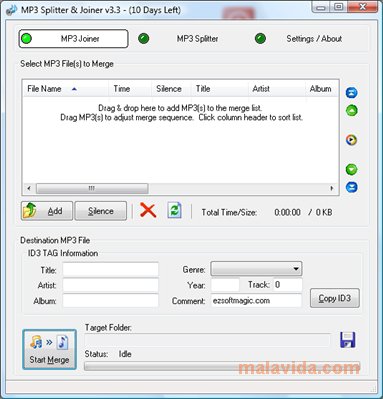 Mp3 splitter joiner freeware software